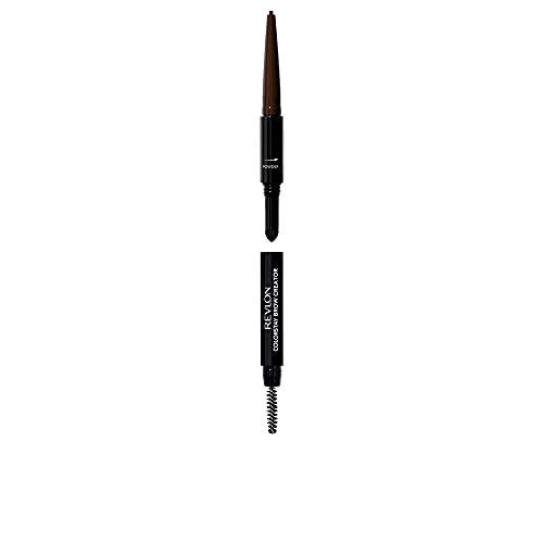 REVLON Colorstay Perfilador De Cejas Multi-tool (#0 Dark ), Brown, Fresh, 2 Unidad