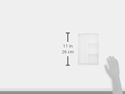 WENKO Organizer Adria Wit klein met 4 vakken, 26 x 6,5 x 17 cm - Image 8