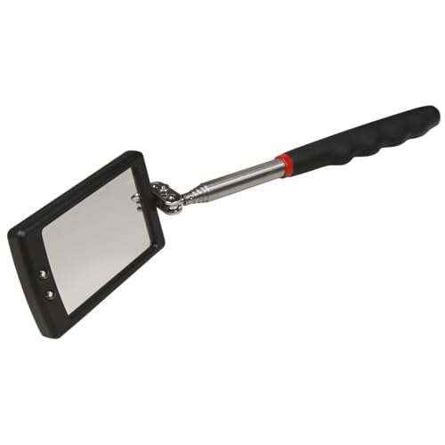 MC POWER - Spiegel-Werkzeug mit LED | Teleskop 28-80 cm | 40x65 mm Spiegel, ausziehbar, für schwer zugängliche Stellen in Kfz, Haushalt und Werkstatt MC POWER - Spiegel-Werkzeug mit LED | Teleskop 28-80 cm | 40x65 mm Spiegel, ausziehbar, für schwer zugängliche Stellen in Kfz, Haushalt und Werkstatt