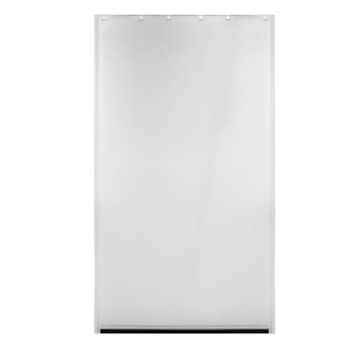 Best Pet Flap XL Ersatz-Hundetür, PVC-Klappe, passend für PetSafe PAC11-11040, Maße: 33 x 61 cm, langlebig, energieeffizient, weniger Schrumpfung, BPA-frei