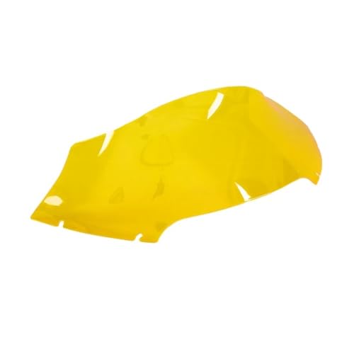 Pare-brise avant jaune Road Glide 9 pouces stop vent FLTRX