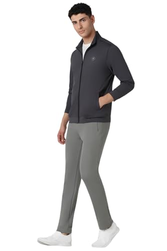 Image of Van Heusen Men's Flex Power Series Full Sleeve Sports Jacket | Zip Front | Perfect for Layering