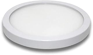 VIPMOON 9W Ultra Thin LED Ceiling Light, 6500K Cool White 13cm Indoor Recessed Ceiling Light, Round Ceiling Light for Bedroom Bathroom Kitchen Corridor Office Stairwell Dining Room