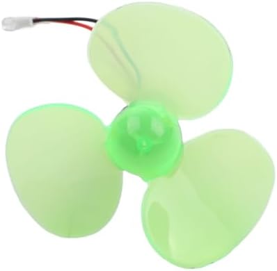 Hosrivae Tiny Wind Power Generator Kit for Science Education, DIY Assembly Wind Turbine Motor with 90mm, Portable Renewable Energy Teaching Tool for Students and Hobbyists - 1