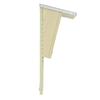 Esschert Design NKVM Boîte à Chauve-Souris en Bois Naturel 39 x 18 x 17 cm