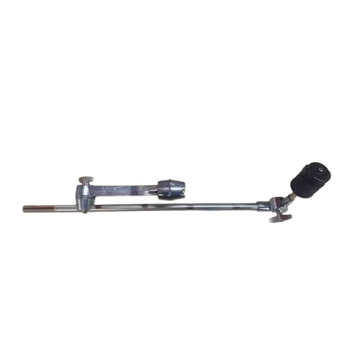 Bras de montage pour cymbales de batterie robuste avec extension à angles lisses