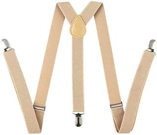 bow tie house Y-Back style Suspender Belts for boys, kids,men and women (beige)-picture-36
