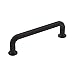 Amerock | Cabinet Pull | Matte Black | 3-3/4 inch (96 mm) Center-to-Center | Factor | 1 Pack | Drawer Pull | Cabinet Handle | Cabinet Hardware
