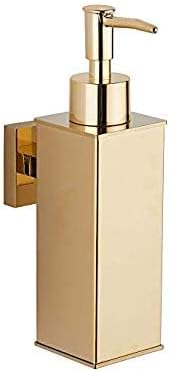 BGL Soap Dispenser Stainless Steel 304 Wall Mount Gold Liquid and Soap Dispenser for Kitchen and Bathroom - Image 2