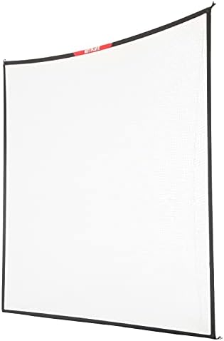 NetPlayz Golf Practice Net Replacement 10'x10' Net Only - 10ft Super Size Hitting Net Auto Ball Return,Black,NOG00140-A