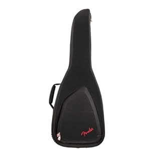 Fender's F620 Series gig bag is a stylish and secure way to keep your electric guitar safe while traveling. Featuring the iconic asymmetrical Fender shape, its durable outer layer is constructed of tough 600 Denier polyester that protects against imp...