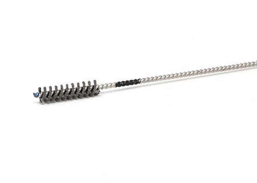 Image of Brush Research BC4M240AO FLEX-HONE, 0.157 inch (4mm) Diameter, 240 Grit, Aluminum Oxide, For Aluminum, Brass, Bronze and Softer Non-Ferrous Materials