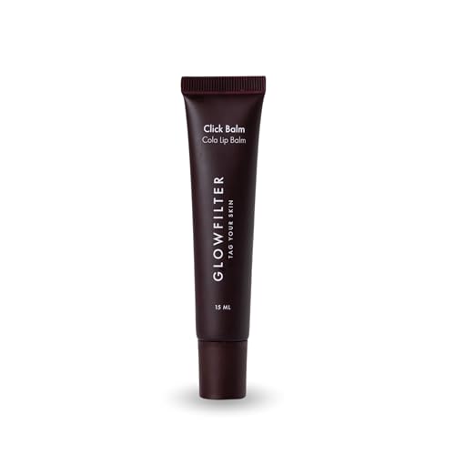Lippenbalsam Cola mit Farbe - Flüssig, Repariert und Flexibilität Bietet- 15 ML, Vegan - Click Balm Original Lippenbalsam - Glowfilter von Marta Lozano