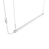 APICDOM LED Grow Light 4FT Full Spectrum Compact Linkable Lighting Fixture for Indoor Greenhouse Year Round Plant Seedlings, Essential Grow Slim Hanging Suspended Strip - Image 6