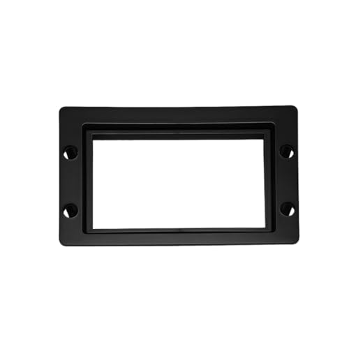 Kit de garniture cadre radio 2 DIN pour SAAB 9-5 de 2005 à 2011 avec finition anti-vibrations