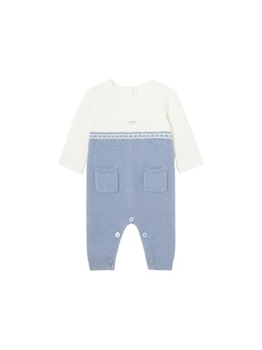 Image of Mayoral 14-02616-012 - Tricot Romper for Baby-Boys 1-2 Months Blue