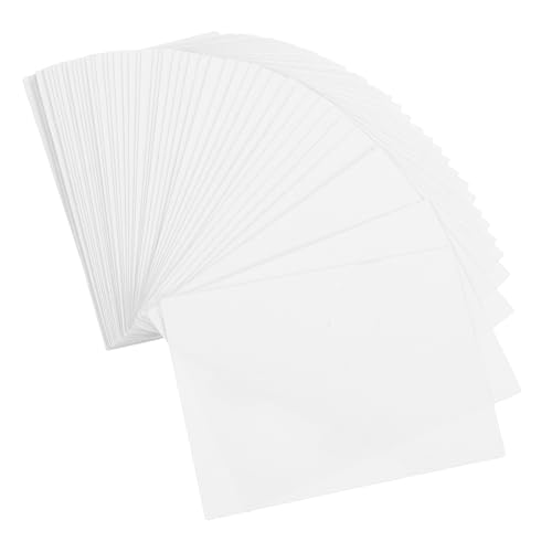 ORFOFE Naipes de Plástico Impermeables para Póker 57 Cartas en Blanco Doble Cara Tamaño Estándar para Proyectos DIY Juegos al Aire Libre y Entretenimiento Familiar