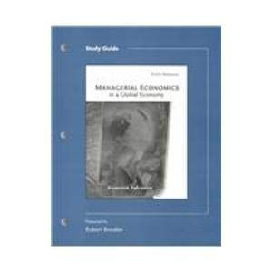 Managerial Economics in a Global Economy