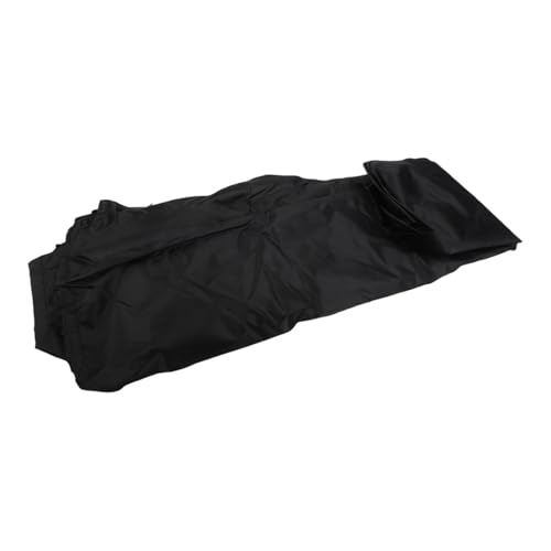 Protector premium para casa de gato al aire libre en tejido 600D resistente negro 8