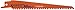 Bahco 3840-150-5/8-SL-5P 5/8 TPI Bimetal Reciprocating Precision-Ground Teeth Slope, 6-Inch, 5-Pack