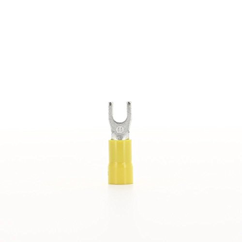 Confezione Capocorda Giallo a forcella, vite 4 mm (100 PEZZI) - CEMBRE GF-U4