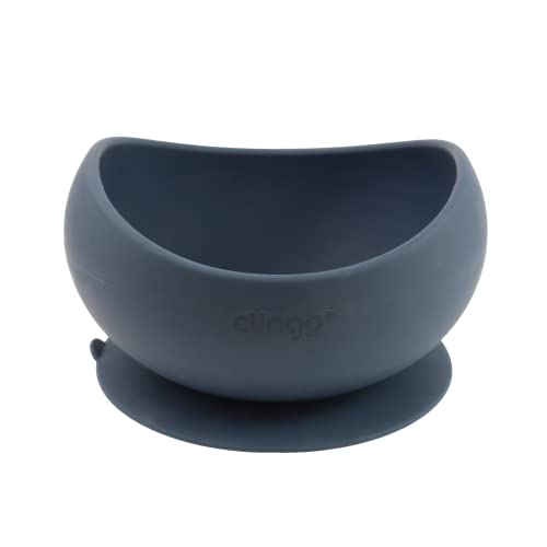CLINGO Bowl De Silicone Com Ventosa Azul, Modelo: 3054