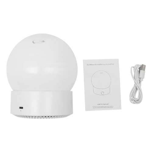Difusor aromático eléctrico creativo blanco silencioso redondo miniatura 4