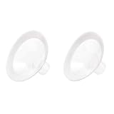 Medela PersonalFit Flex Breast Shields, 2 Packs of Medium 24mm & Small 21mm Flanges, Made Without BPA, Shaped Around You