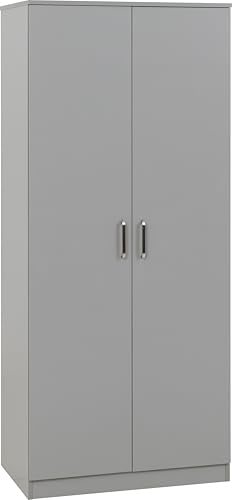 Seconique - Seconique Dakota 2 Door Wardrobe in Light Grey - -15%