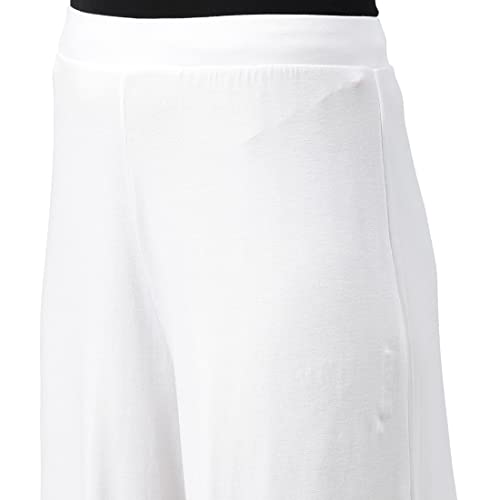 Image of GO COLORS Soft Viscose Knit Palazzo Full Length for Women| Breathable, Mid Rise