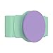 PopSocket: PopGrip Slide Stretch - Impugnatura e Supporto Non Adesivo Con un PopTop Intercambiabile Solo Per Telefoni Con Custodia Arrotondata - Iris Mint
