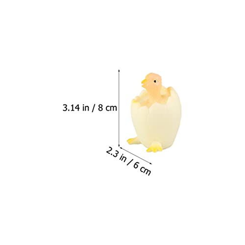 TOYANDONA 6Pcs Bauernhof Tiere Figuren Lebensdauer Zyklus von Huhn Ente Henne Gans Kunststoff Safariology Wachstum… – Bild 7