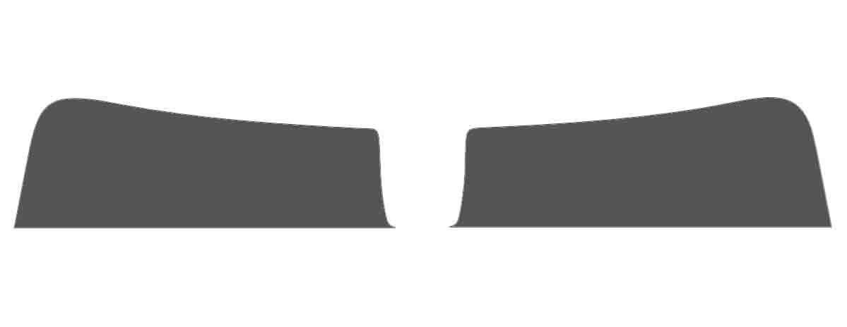 The Tint Effect Precut Window Tint Kit Compatible with GMC Sierra 2500 Regular Cab (2020-2026) 4th Generation (Includes: Front Windshield Visor precut in 30%) Automotive Film