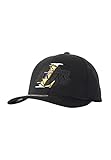 Mitchell & Ness NBA First Letterman Strech Snapback Cap 6HSSMM19497 LA Lakers Schwarz, Size:OneSize