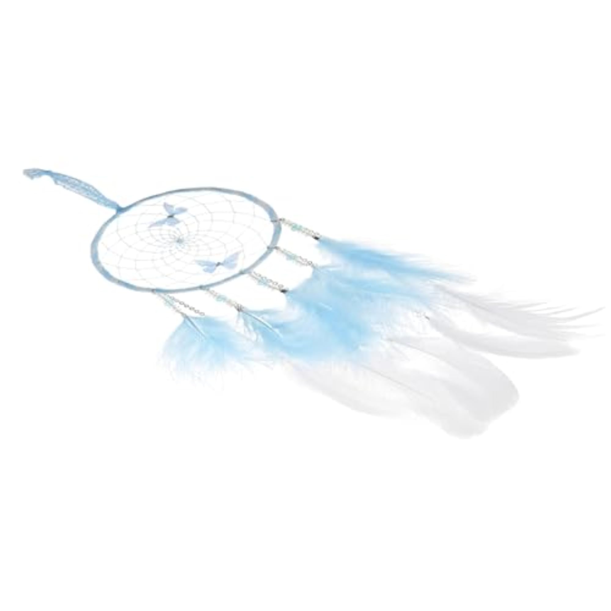 Butterfly Dream Catcher Pendant Unique Hanging Decor