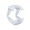 DELIGHTBOX 12 Vampire Fangs Plastic Teeth, Werewolf Masquerade Teeth Dress Up Costume Fangs Halloween Cosplay Party Favors for Supplies Masquerade Christmas