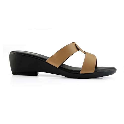 Image of IKAGI Sandal Fashion Wedding Casual Platform Wedges Slip-On Sandals For Womens & Girls