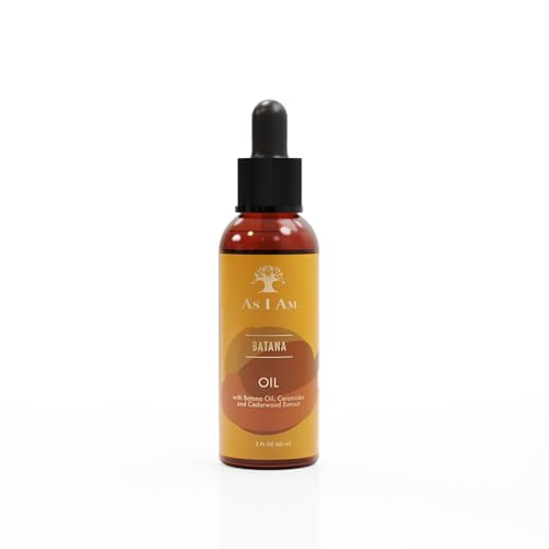 As I Am Batana Oil 2 fl oz - with Ceramides and Cedarwood Extract - Helps support healthy hair growth & strengthens damaged hair