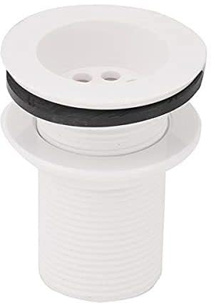 Image of ABS Pillar Tap with PVC Waste Coupling for Wash Basin,Drain Outlet Chrome Finished Bathroom, Sink and Kitchen Cartridge Faucet Bib Tap Faucet
