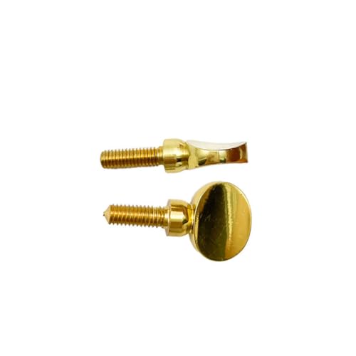 ccHuDE 2 Pcs Sax Neck Screws Tightening Attach Screw Alto Saxophone Neck Parts Instrument Accessory Saxophone Replacement Parts for Soprano Alto Tenor - Thumbnail 4