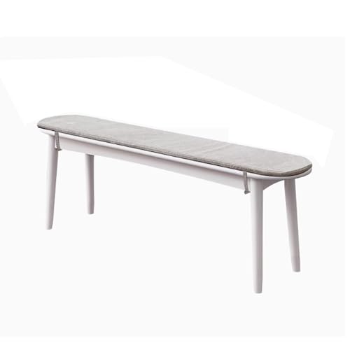 Banc de salle à manger en bois et coussin d'intérieur pour repas de famille