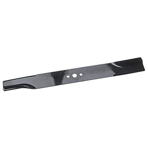 vhbw Lame compatible avec McCulloch M51-501CMD, M53-160CMD, M53-160CMDW, M53-160DW tondeuse - Lame de rechange, noir, acier 40MnB