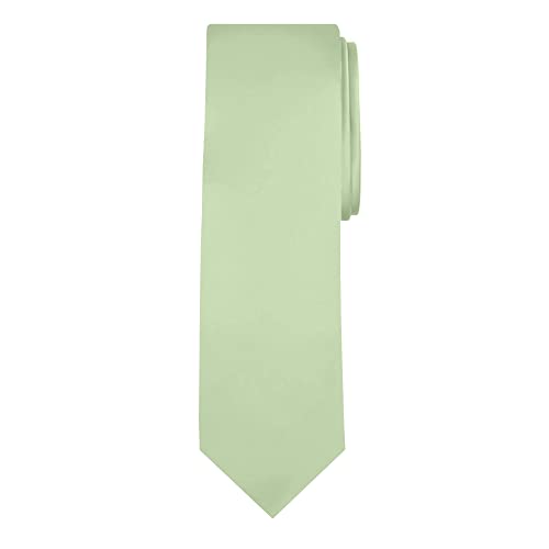 Image of Jacob Alexander Men's Extra Long Solid Color Tie