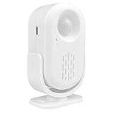 Wiederaufladbare Haustürklingel mit Bewegungssensor | USB betriebene Türklingel mit Warnsystem | Diebstahlsicherung Lösung für Haus, Geschäft, Restaurant, Einzelhandel | Trockenzubehör