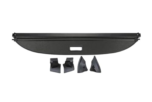 CGBWMB Copertura Bagagliaio Retrattile per Tesla per Model Y 5 Posti 2020-2024 Divisorio per Portapacchi Posteriore Protezione per Bagagli E Carico(Carbon Fiber)