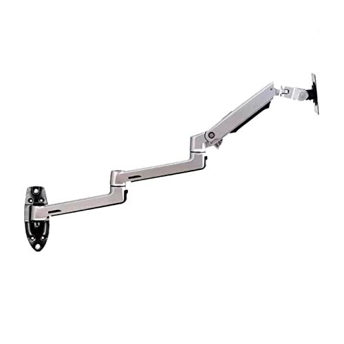 UUYRSZS Soporte para Monitor Soporte para Monitor de Montaje en Pared Brazo de Aluminio Brazo de Resorte mecánico Ultra Largo Soporte para Monitor Soporte para Monitor de Movimiento Completo Soport