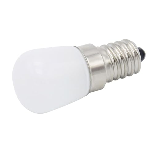 Genérico Bombillas de candelabro E12 - Lámpara de iluminación para el hogar del techo del congelador | Bombillas LED de noche de 3 W - Bombillas secadoras de candelabro, AC220-240 V cálido/