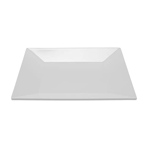GET 10" White Square Melamine Plate (Set of 12) image 5