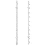 Wandmontiertes Fliesenregal für Ausstellungshallen und Geschäfte