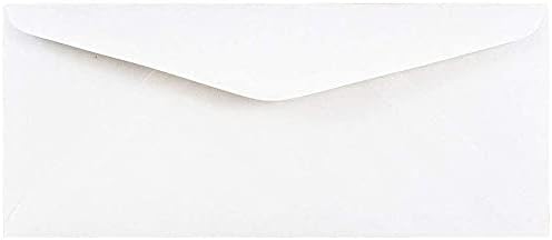 JAM PAPER #11 Business Commercial Envelopes - 4 1/2 x 10 3/8 - White - 50/Pack